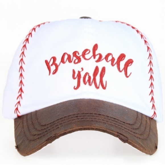 Baseball Y’all baseball cap - Picture 1 of 3